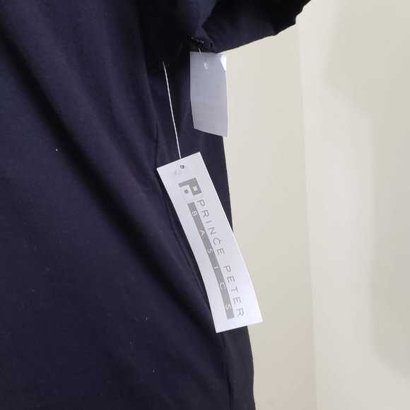 Prince Peter Basic Short Sleeve T-shirt Black Size Medium - Picture 5 of 10